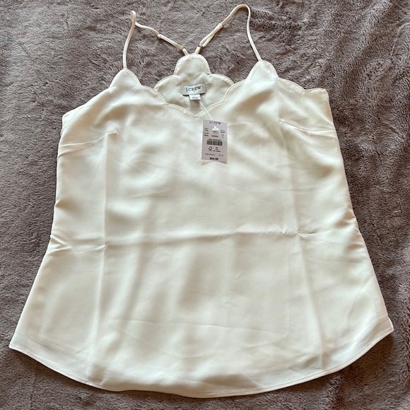 J Crew Factory cami. Ivory. Size 0. NWT. - Picture 3 of 5